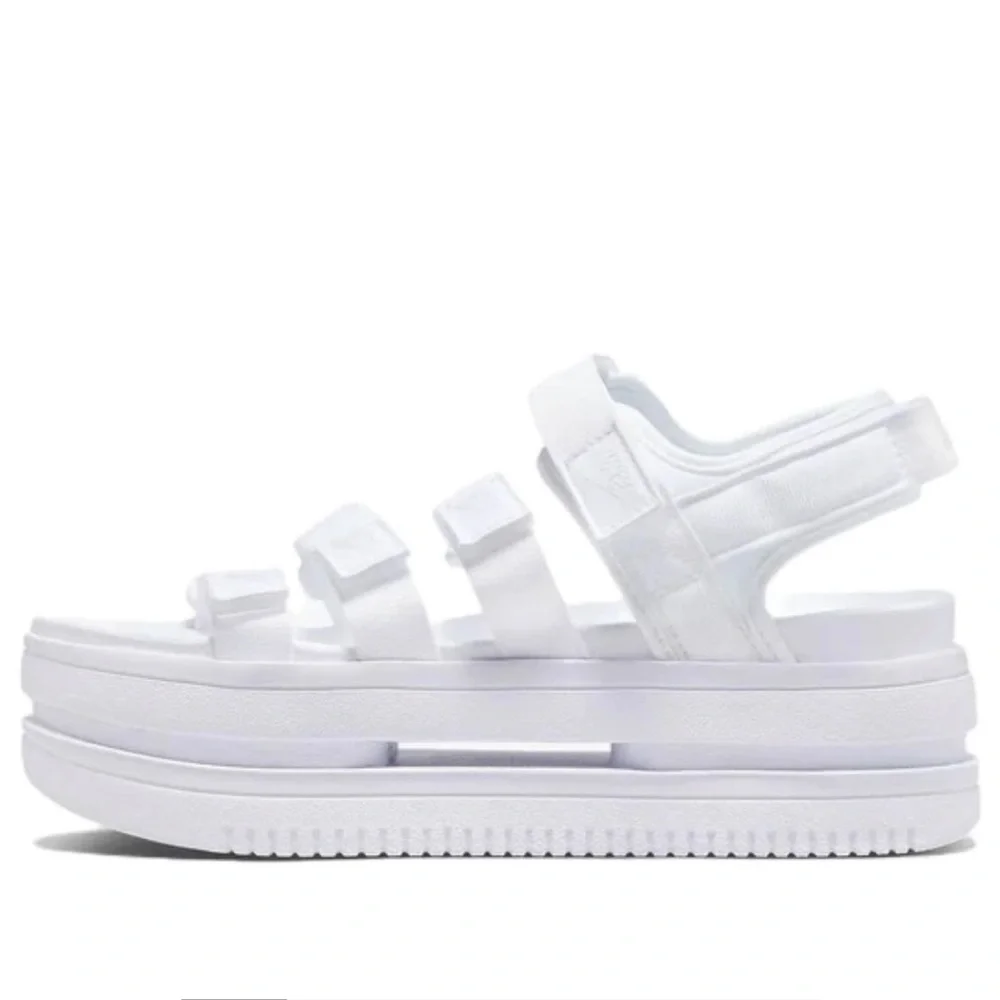 NWOB (WMNS) Nike Icon Classic
Sports White Sandals DH0223-100 - Picture 4 of 16